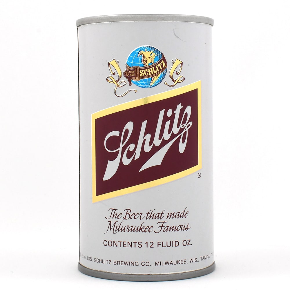 Schlitz Beer Foil Label Test Pull Tab 241-38 MINTY (1 of 6)