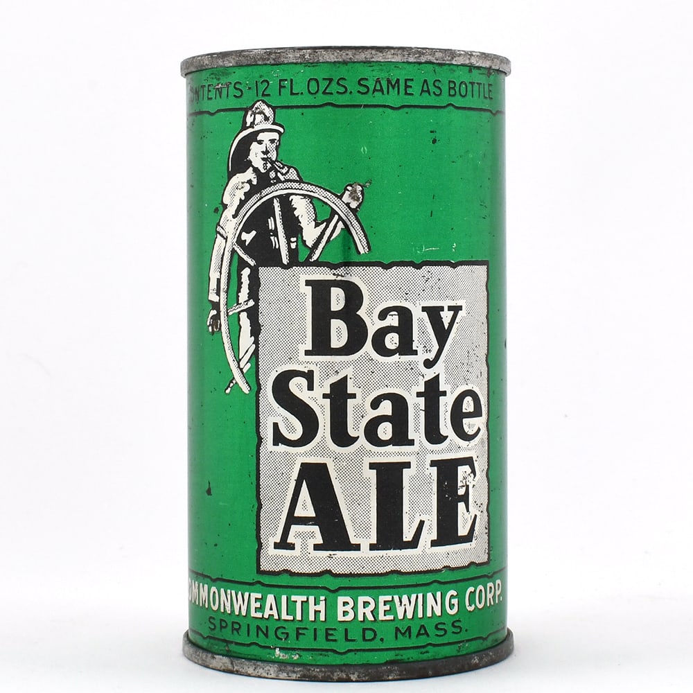 Bay State Ale Instructional Flat Top 35-16 OUTSTANDING: Brewer/Business Name: Commonwealth Brewing Corp., Springfield, Massachusetts Manufacturer/Plant: National Can Co.Date of manufacture: