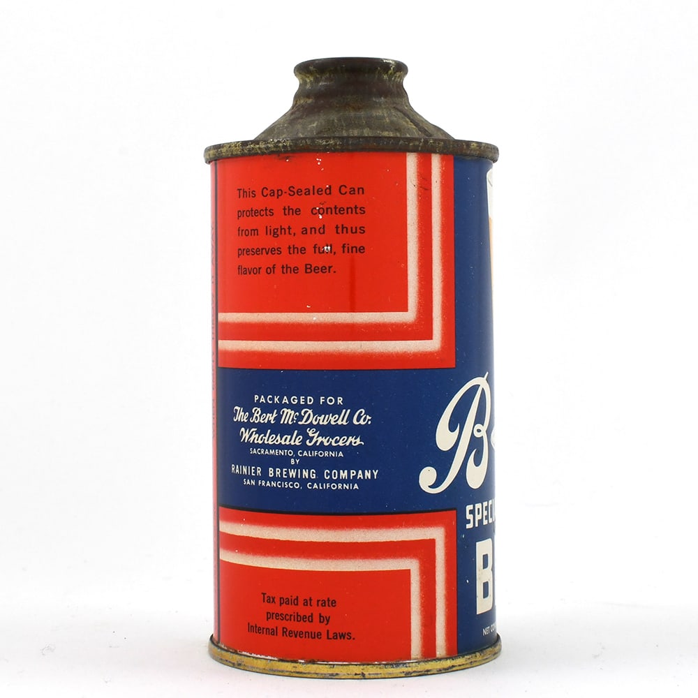 BB Special Export Beer Cone Top UNLISTED SHARP - 4