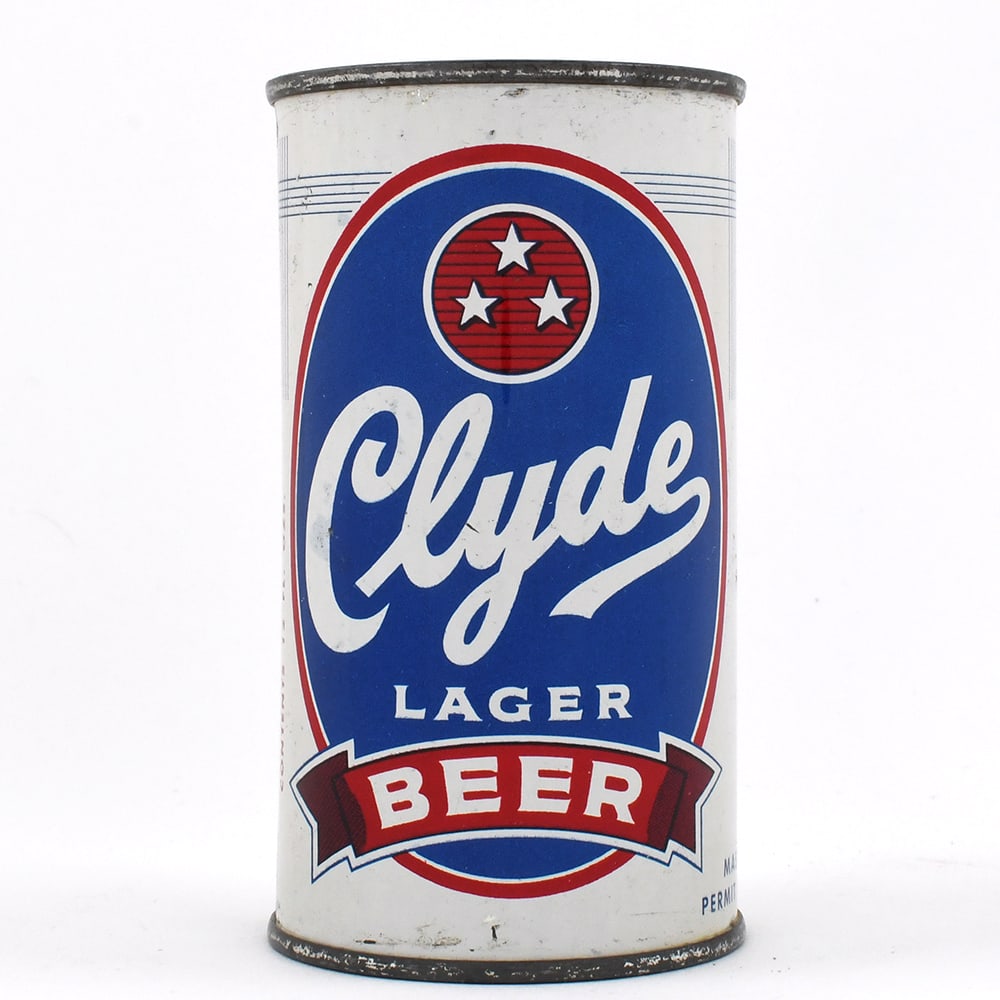 Clyde Lager Beer Flat Top 49-37: Brewer/Business Name: Enterprise Brewing Co., Fall River, Massachusetts Manufacturer/Plant: American Can Co.Date of manufacture: