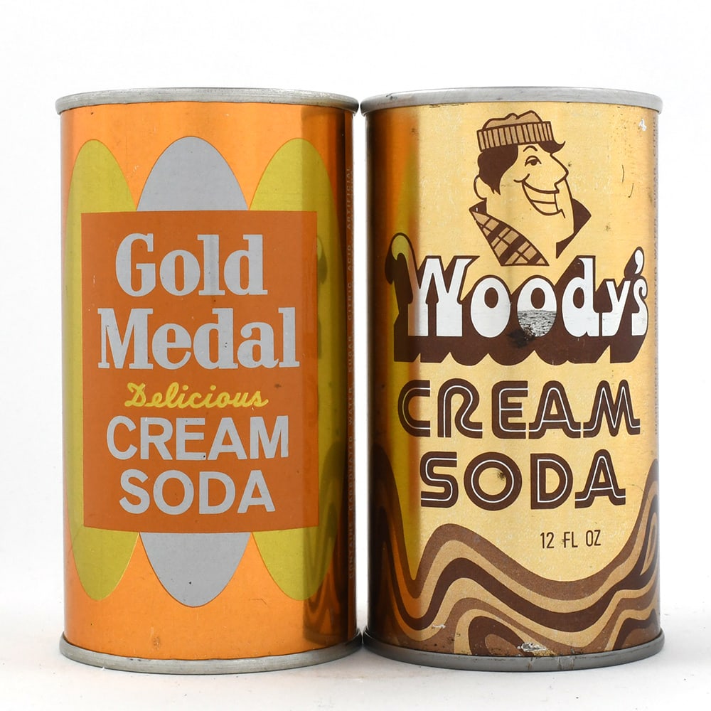 Cream Soda Pull Tabs Lot of 2: Brewer/Business Name: Multiple companies and locations, Multiple Manufacturer/Plant: Continental Can Co.Date of manufacture: