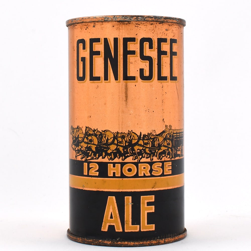 Genesee 12 Horse Ale Instructional Flat Top OTHERS PENDING 68-17 (1 of 6)