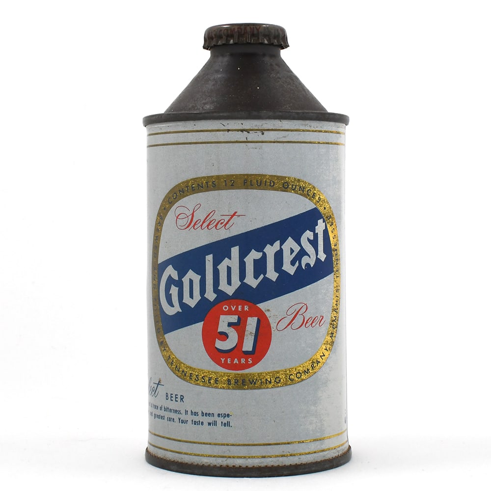 Goldcrest 51 Select Beer Cone Top 166-8 (1 of 6)