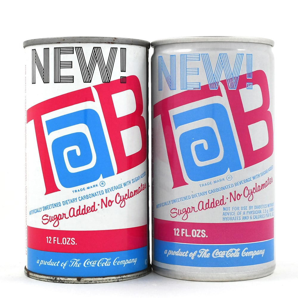 Tab Soda Pull Tabs Lot of 2: Brewer/Business Name: Florida Coca-Cola Bottling Co., Daytona Beach, Florida Manufacturer/Plant: Continental Can Co.Date of manufacture: