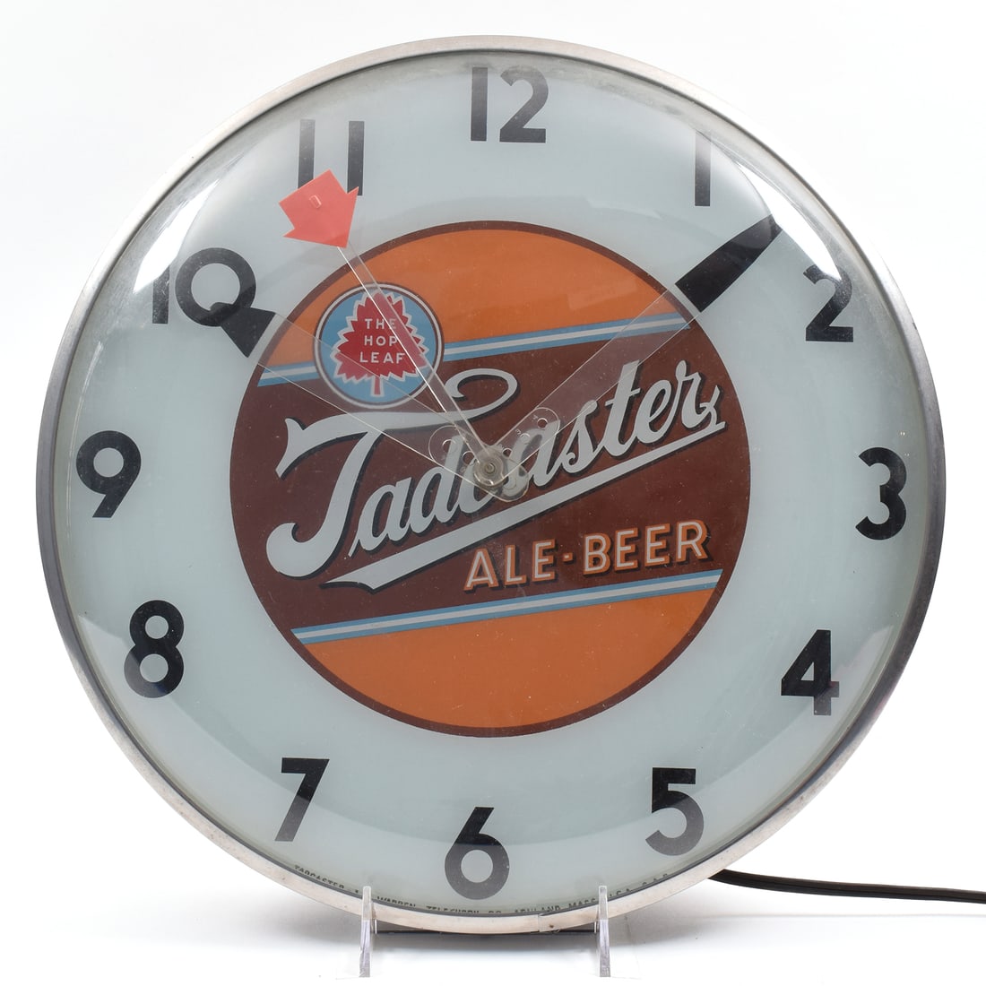 Tadcaster Beer Ale Hop Leaf Illuminated Clock OUTSTANDING (1 of 3)