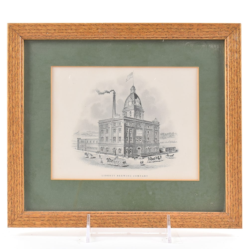 Liberty Brewing Small Factory Scene SPRINGFIELD MA: Brewer/Business Name: Liberty Brewing, Springfield, Massachusetts Manufacturer/Plant: See comments/descriptionDate of manufacture: