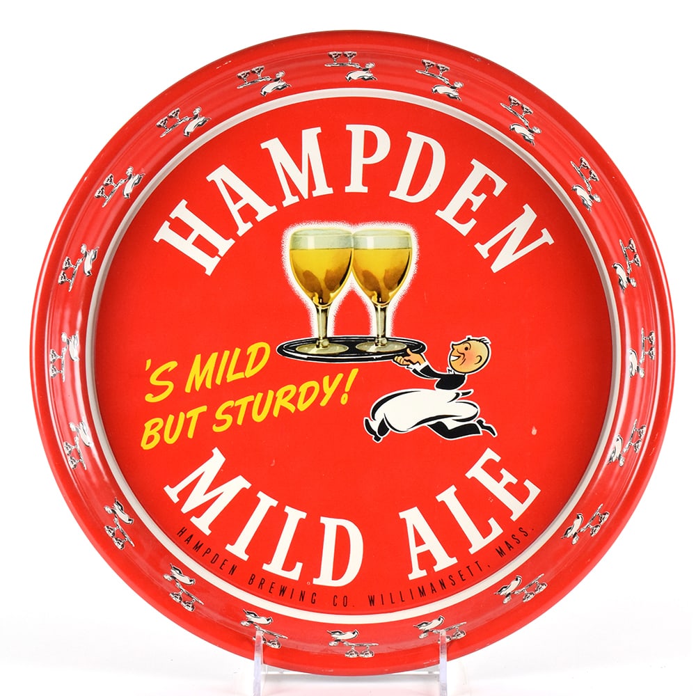 Hampden Mild Ale Beer Advertising Tray MINTY (1 of 2)