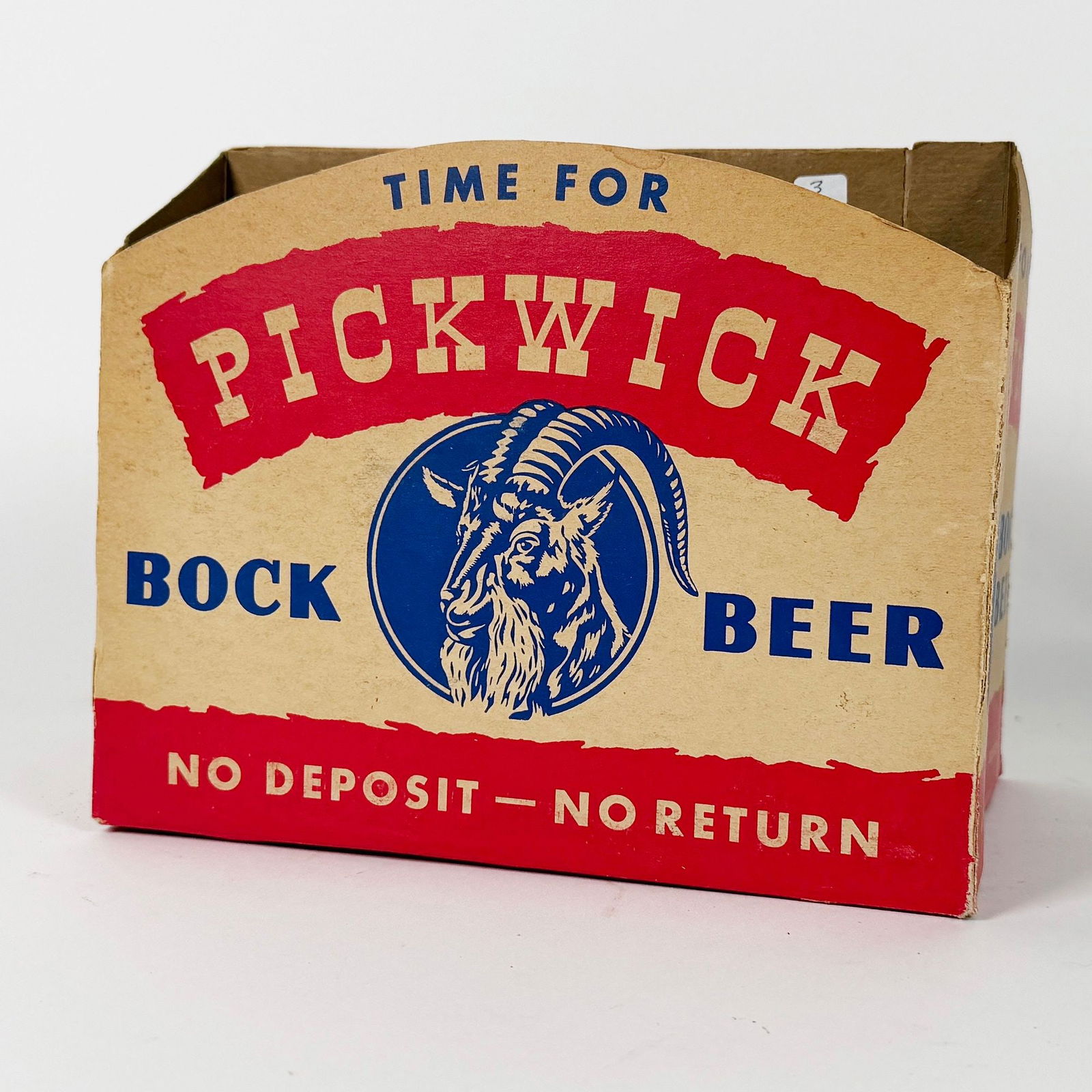 Pickwick Bock Beer 6 Pack Carton Carrier (1 of 6)