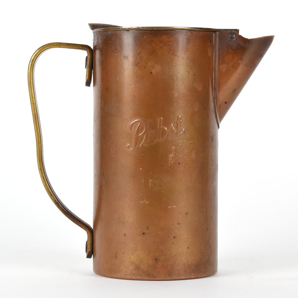 Pabst Tapster Flat Top Can Opener-Dispenser REVERE COPPER BRASS: Brewer/Business Name: Premier-Pabst Corp., Milwaukee, Wisconsin Manufacturer/Plant: See comments/descriptionDate of manufacture: