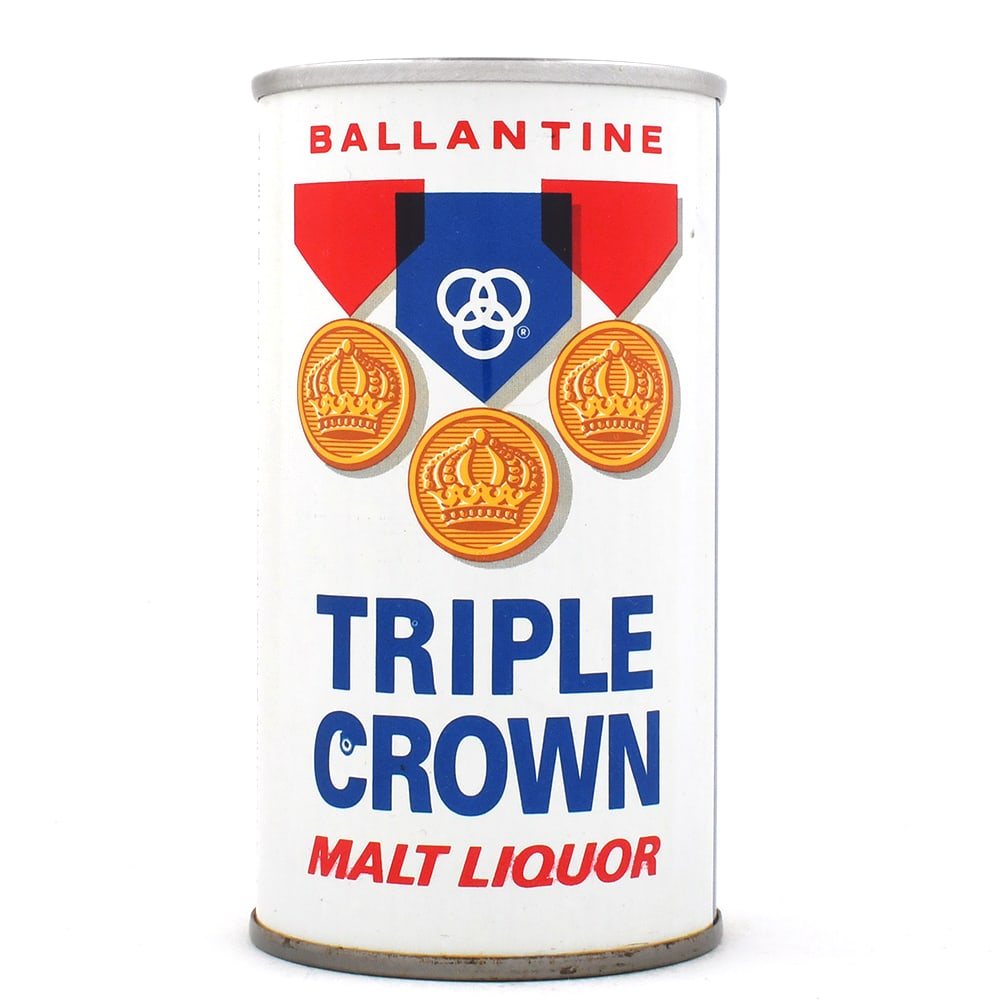 Ballantine Triple Crown Malt Liquor Pull Tab SHARP 37-2 - 3