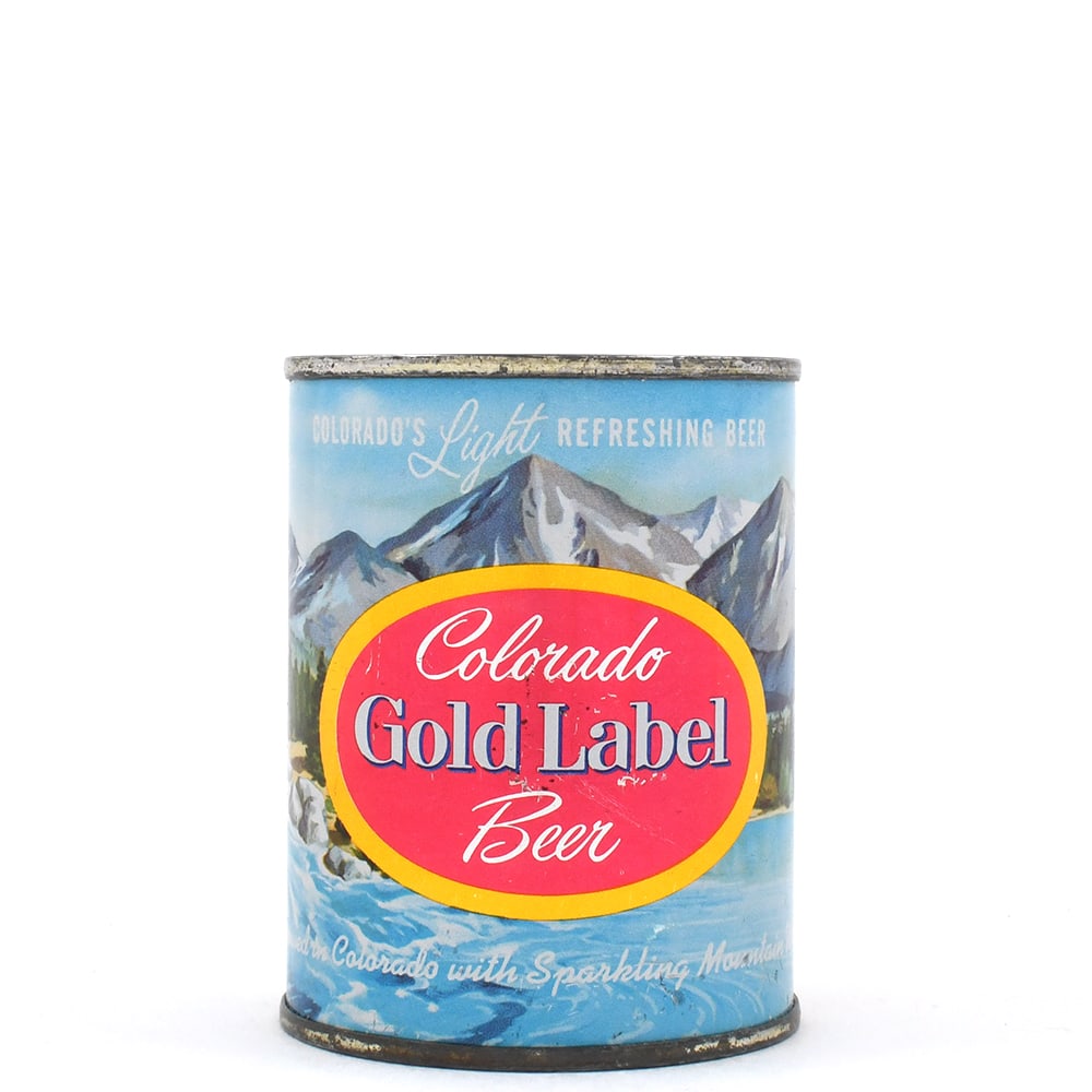 Colorado Gold Label Beer 8 Ounce Flat Top 241-27 (1 of 6)
