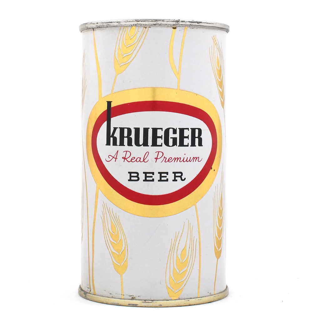 Krueger Premium Beer Flat Top VA TAX LID 90-24 (1 of 6)