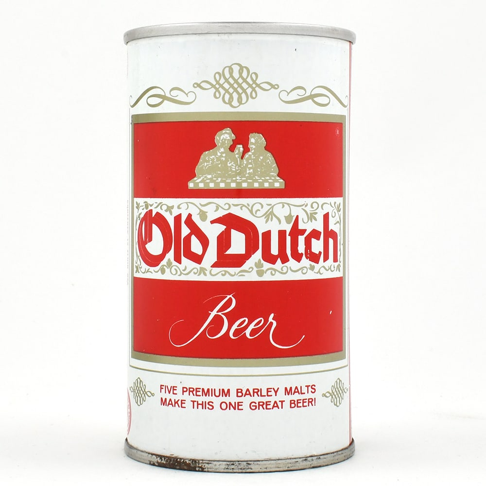 Old Dutch Beer Zip Top 100-5: Brewer/Business Name: International Breweries Inc., Findlay, Ohio Manufacturer/Plant: American Can Co.Date of manufacture: