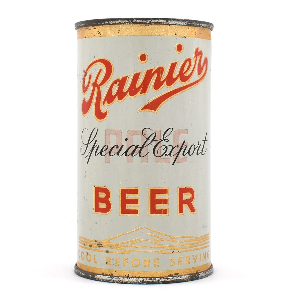 Rainier Special Export Pale Beer Instructional Flat Top CENTURY ALC LID RARE 118-9 OI 700: Brewer/Business Name: Seattle Brewing & Malting Co., Seattle, Washington Manufacturer/Plant: American Can Co.Date of manufacture: