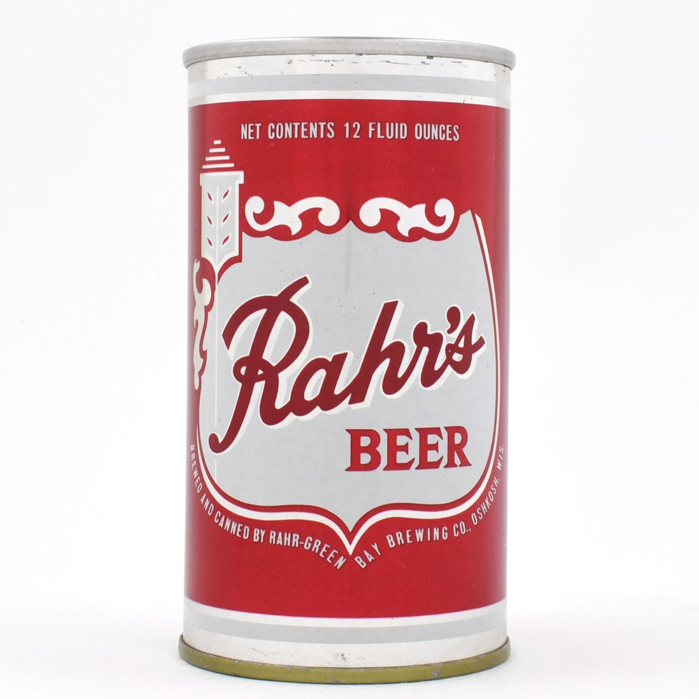 Rahrs Beer Pull Tab 111-19: Brewer/Business Name: Rahr-Green Bay Brewing Co., Oshkosh, Wisconsin Manufacturer/Plant: Continental Can Co. Date of manufacture: