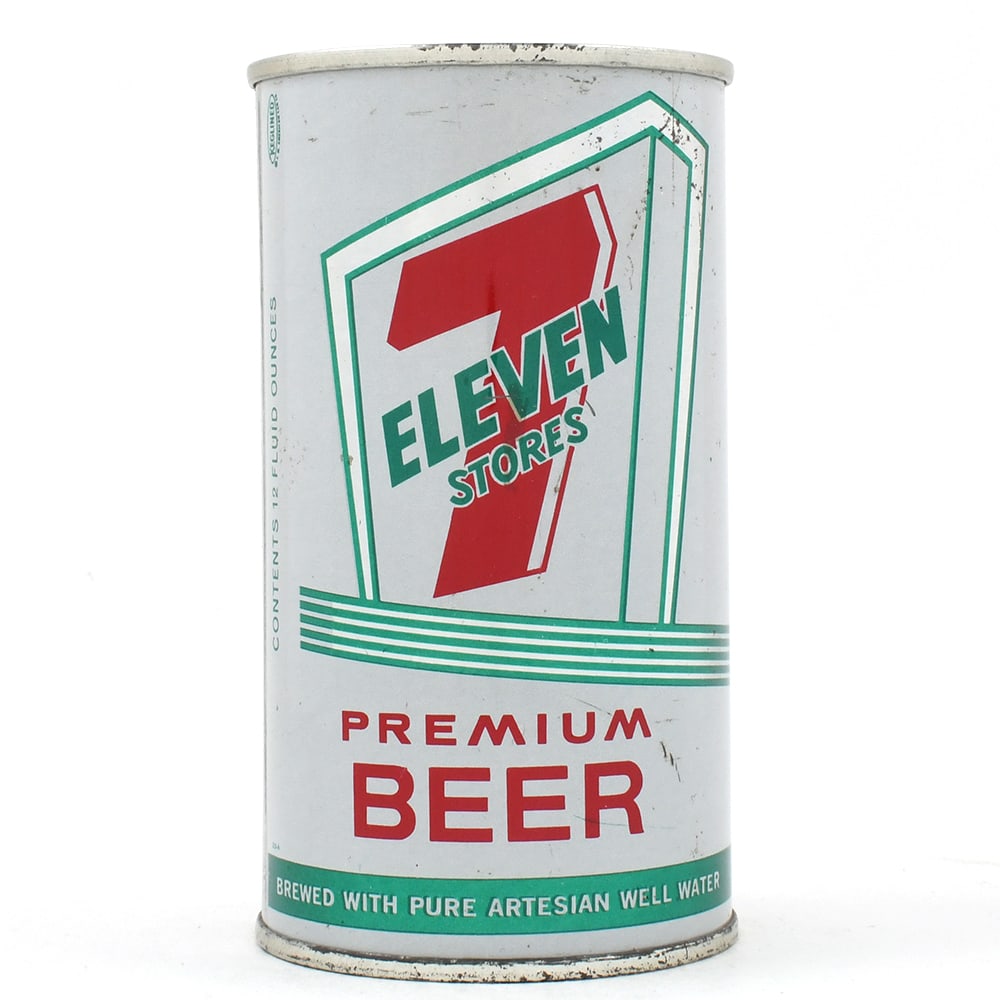 7 Eleven 7-11 Premium Beer Flat Top CLEAN 132-30 (1 of 6)