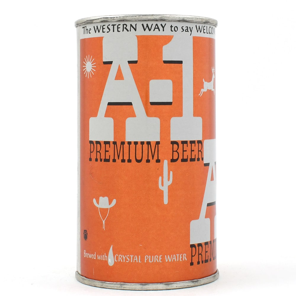 A-1 Premium Beer Flat Top SATIN FINISH 31-30 (1 of 6)