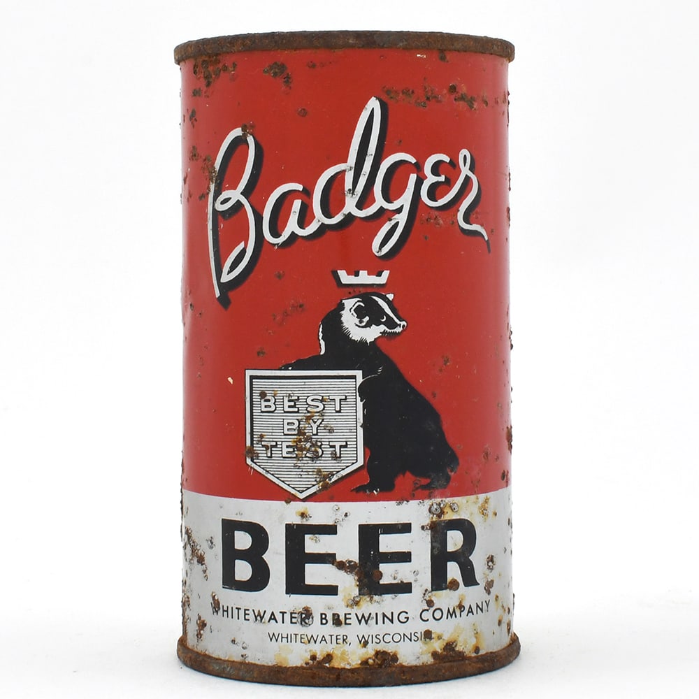 Badger Beer Instructional Flat Top WHITEWATER 32-35 OI 60 (1 of 6)