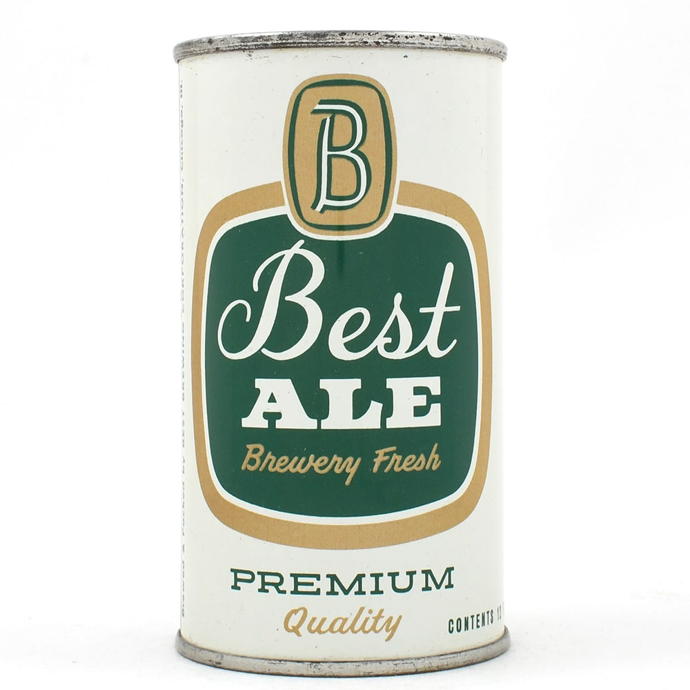Best Ale Flat Top BEST CHICAGO 36-21 BEAUTY: Brewer/Business Name: Best Brewing Corp., Chicago, Illinois Manufacturer/Plant: American Can Co. Date of manufacture: