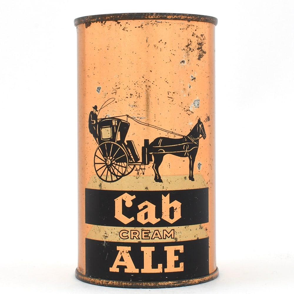 Cab Cream Ale Wehle Flat Top GOLD VRTN 47-34 RARE (1 of 6)