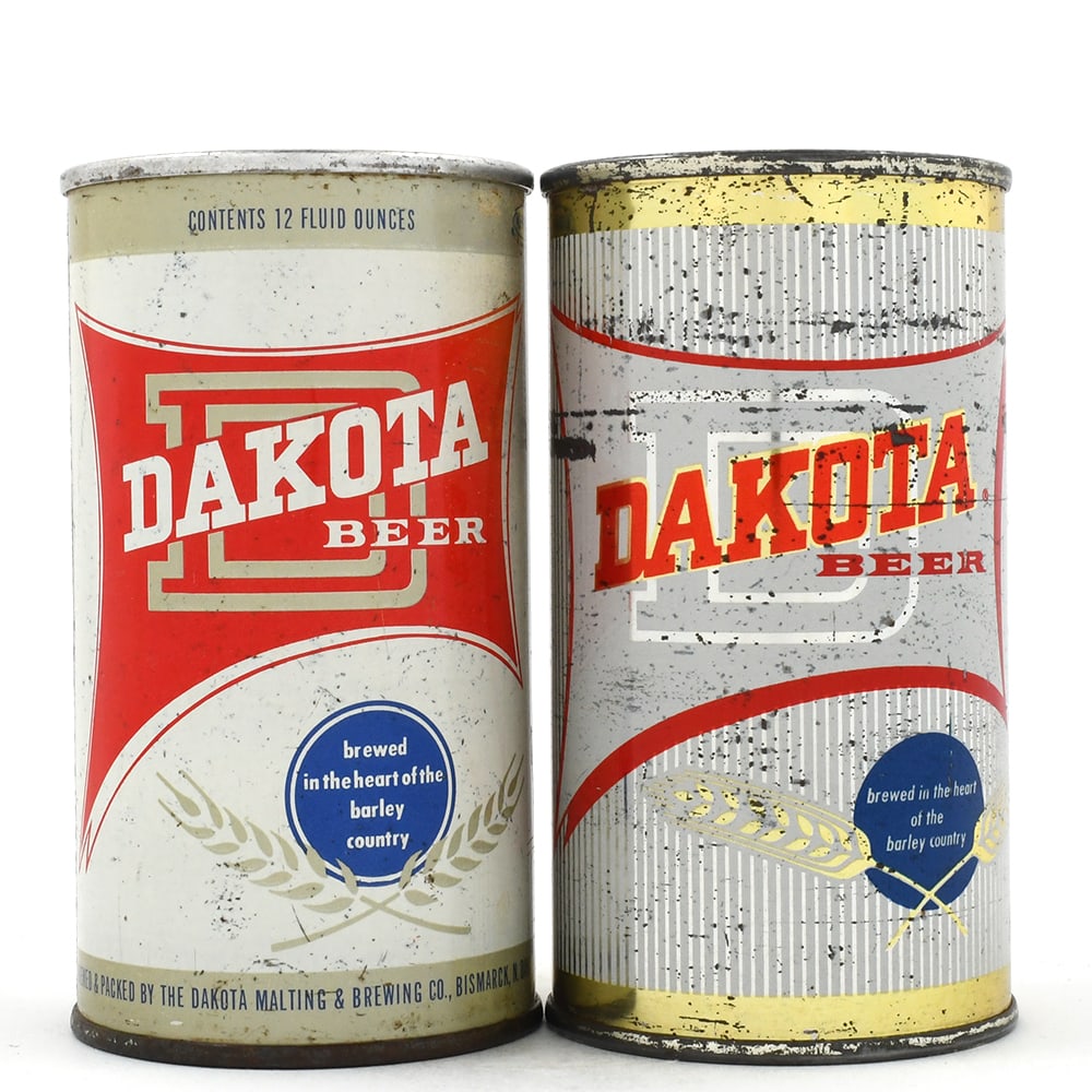 Dakota Beer Flat and Zip Lot of 2 (1 of 6)