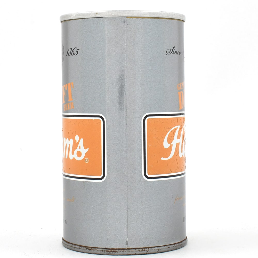 Hamms Genuine Draft Foil Label Test Design Pull Tab ORANGE UNLISTED - 2