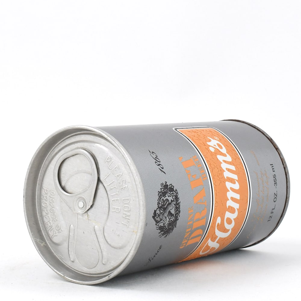 Hamms Genuine Draft Foil Label Test Design Pull Tab ORANGE UNLISTED - 5