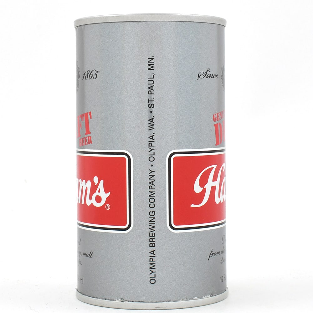 Hamms Genuine Draft Foil Label Test Design Pull Tab RED UNLISTED - 2