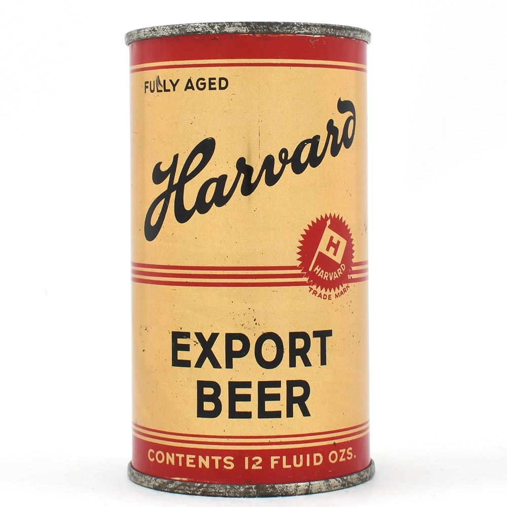 Harvard Export Beer Instructional Flat Top 80-32 OI 386: Brewer/Business Name: Harvard Brewing Co., Lowell, Massachusetts Manufacturer/Plant: American Can Co. Date of manufacture: