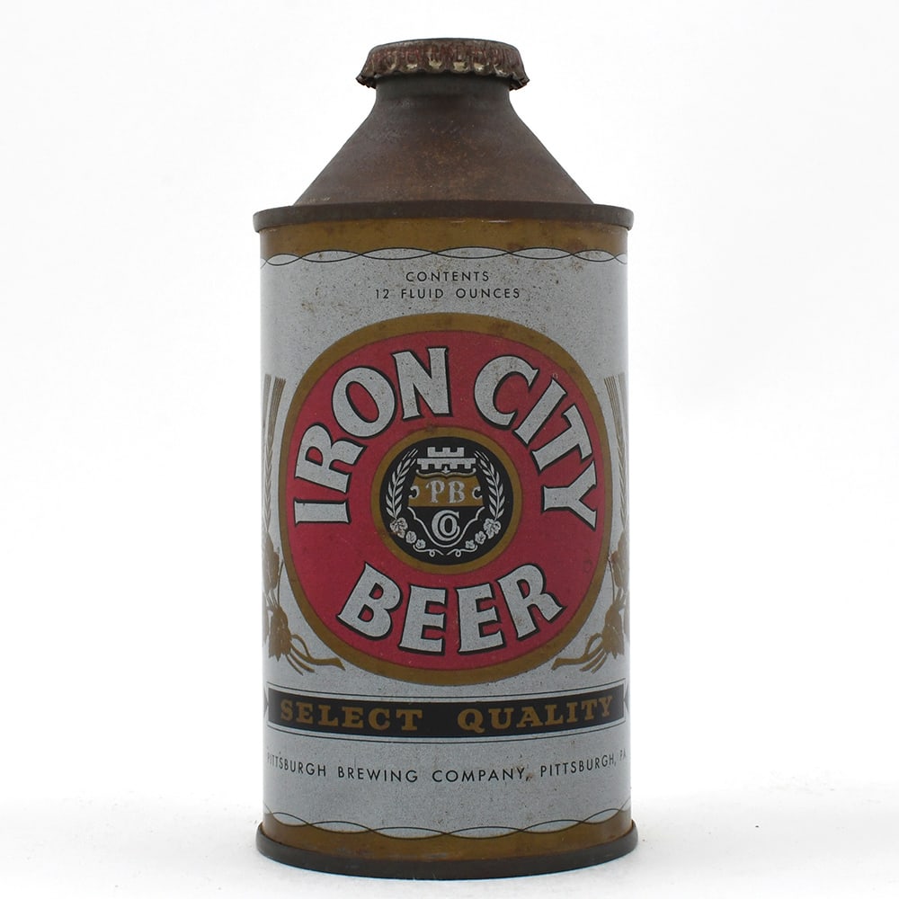 Iron City Beer Cone Top 170-1 (1 of 6)