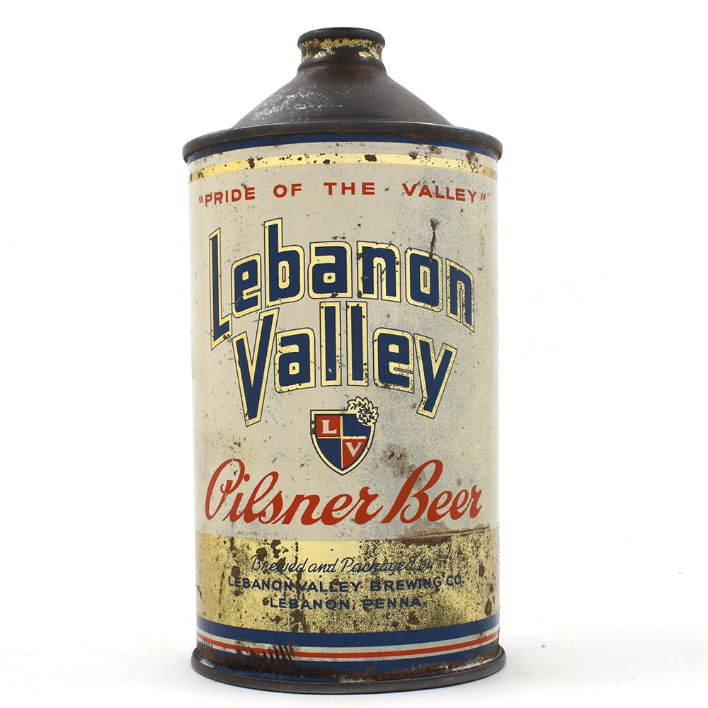 Lebanon Valley Beer Quart Cone Top 214-8 (1 of 6)