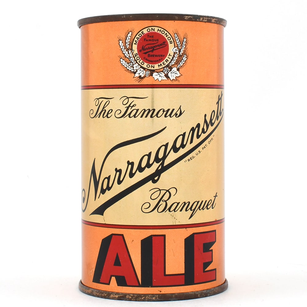 Narraganset Banquet Ale Flat Top MINTY 101-13 (1 of 6)