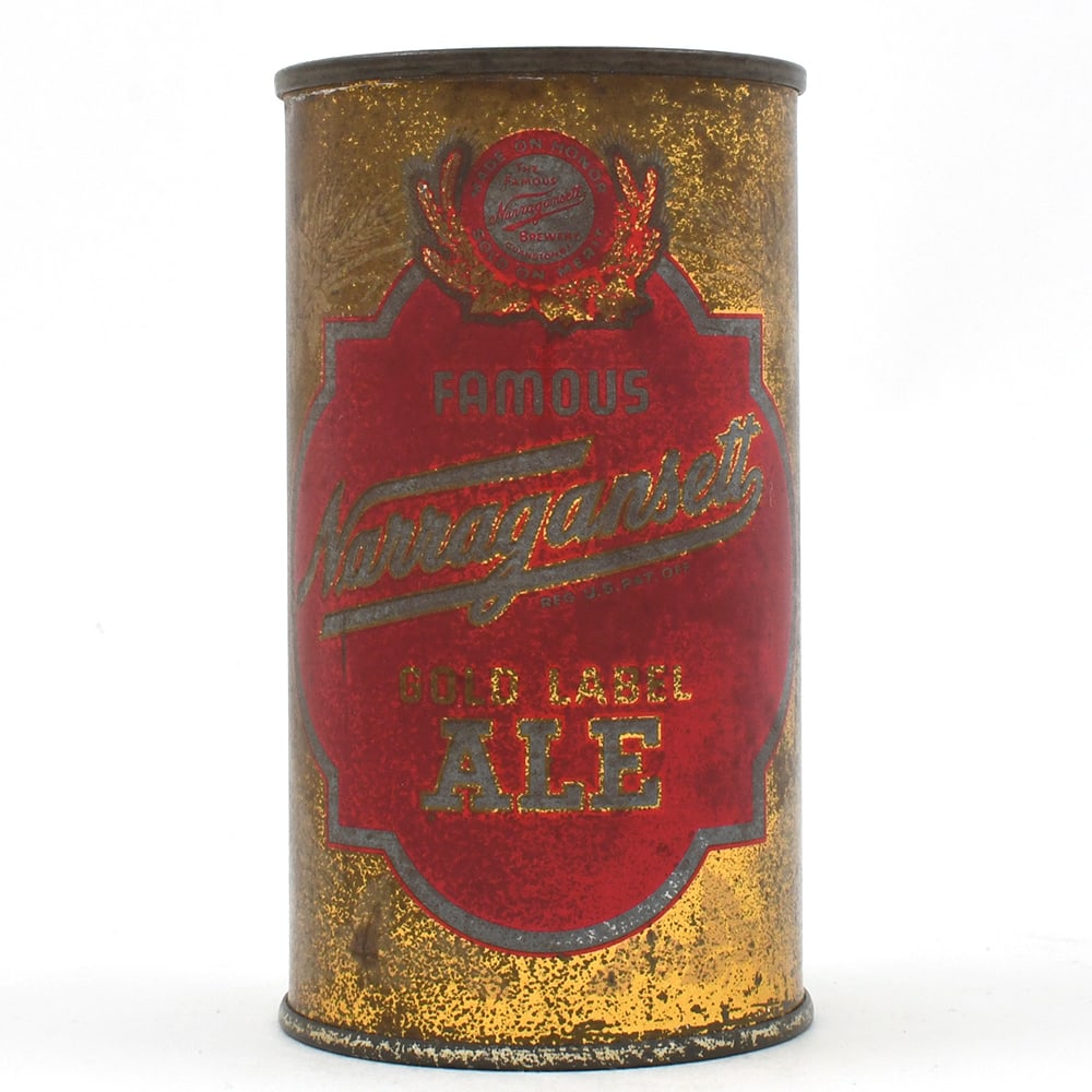Narraganset Gold Label Ale Flat Top TOUGH 101-18 (1 of 6)
