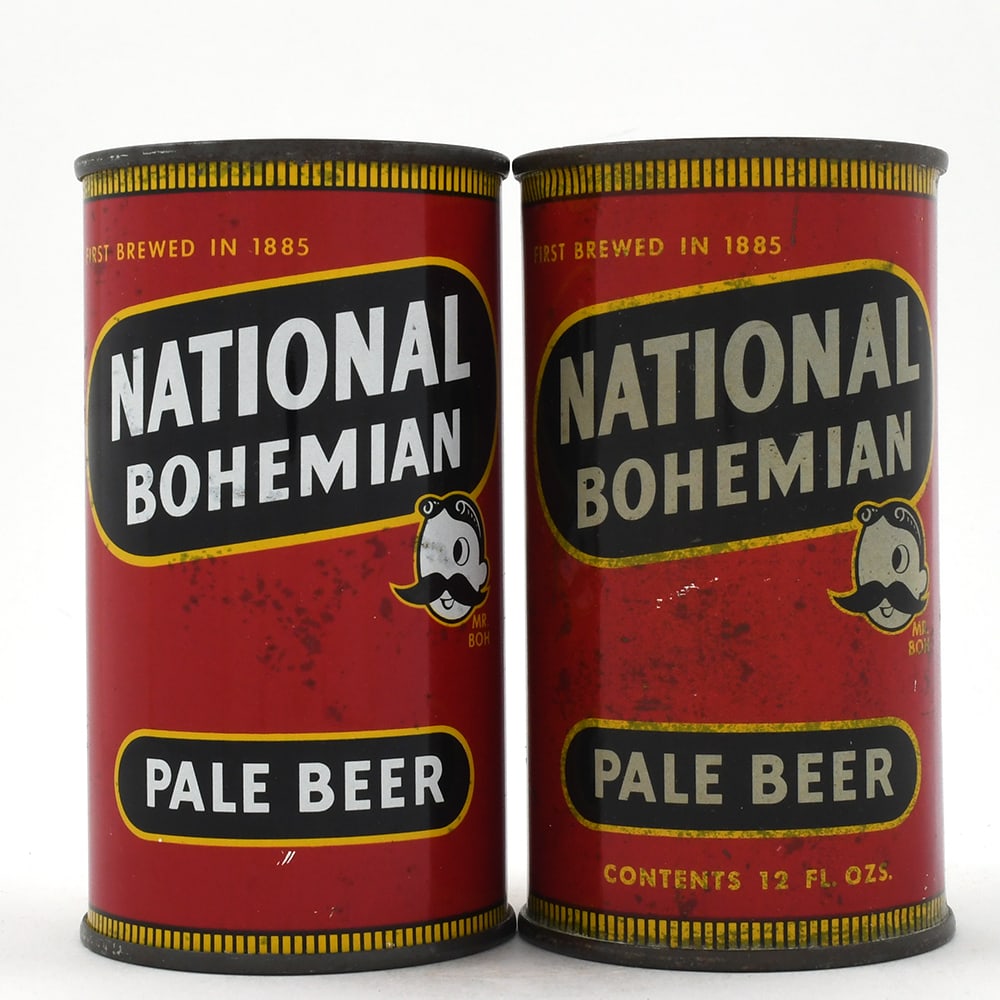 National Bohemian Pale Beer Flat Tops DETROIT 2 DiFF (1 of 6)