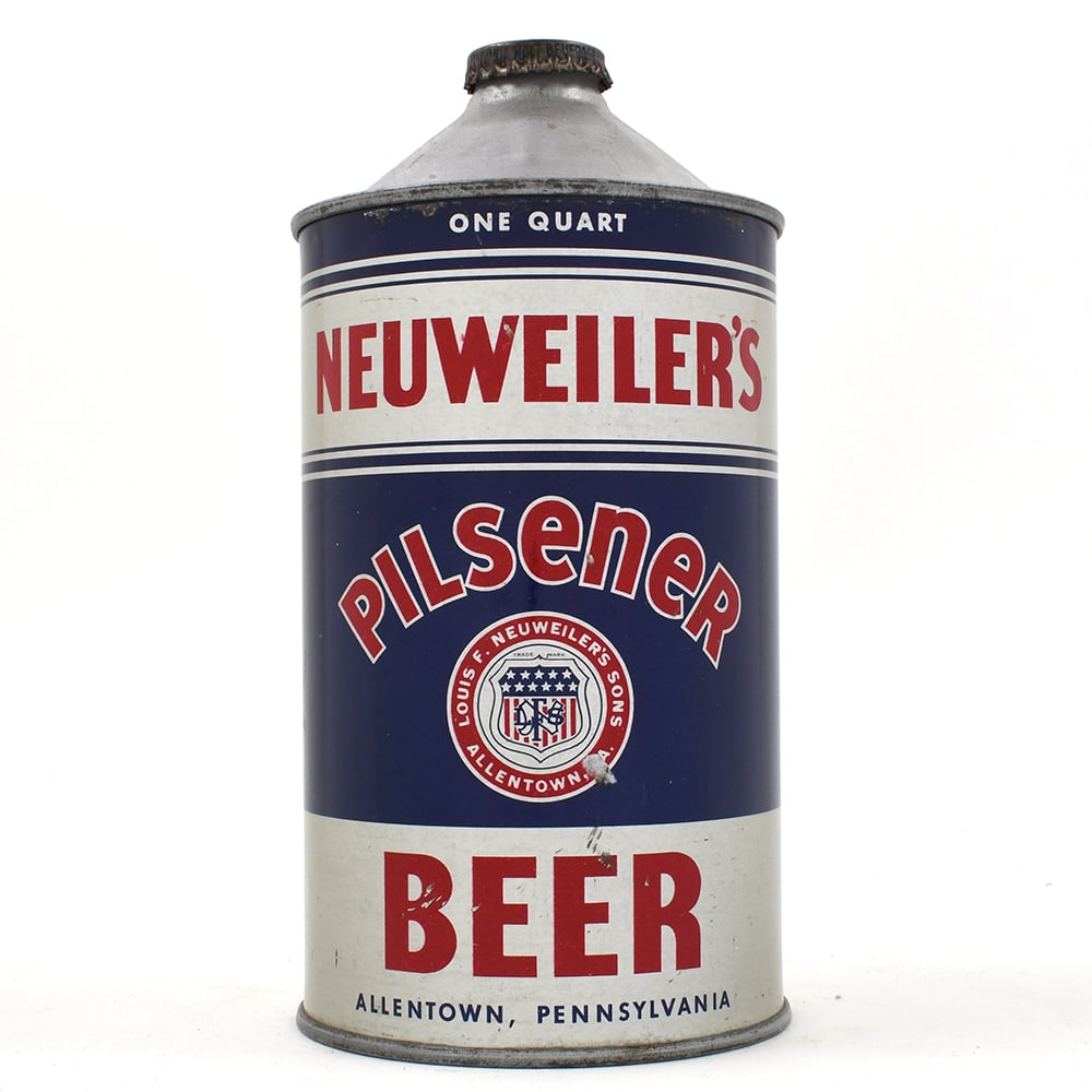 Neuweilers Beer Quart Cone Top IRTP 215-12 EXCELLENT (1 of 6)