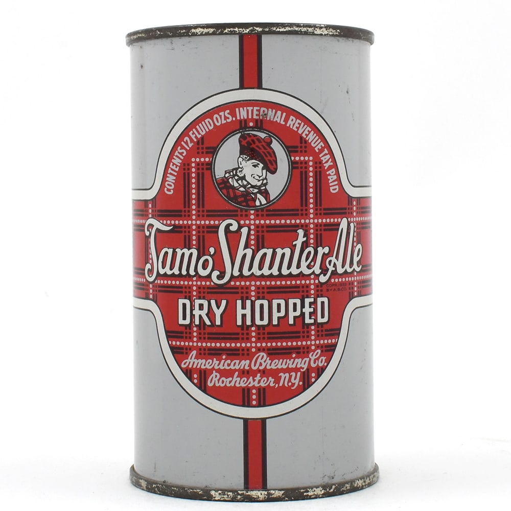 Tam-o-Shanter Dry Hopped Ale Instructional Flat Top ENAMEL 138-12 OI 784 (1 of 6)