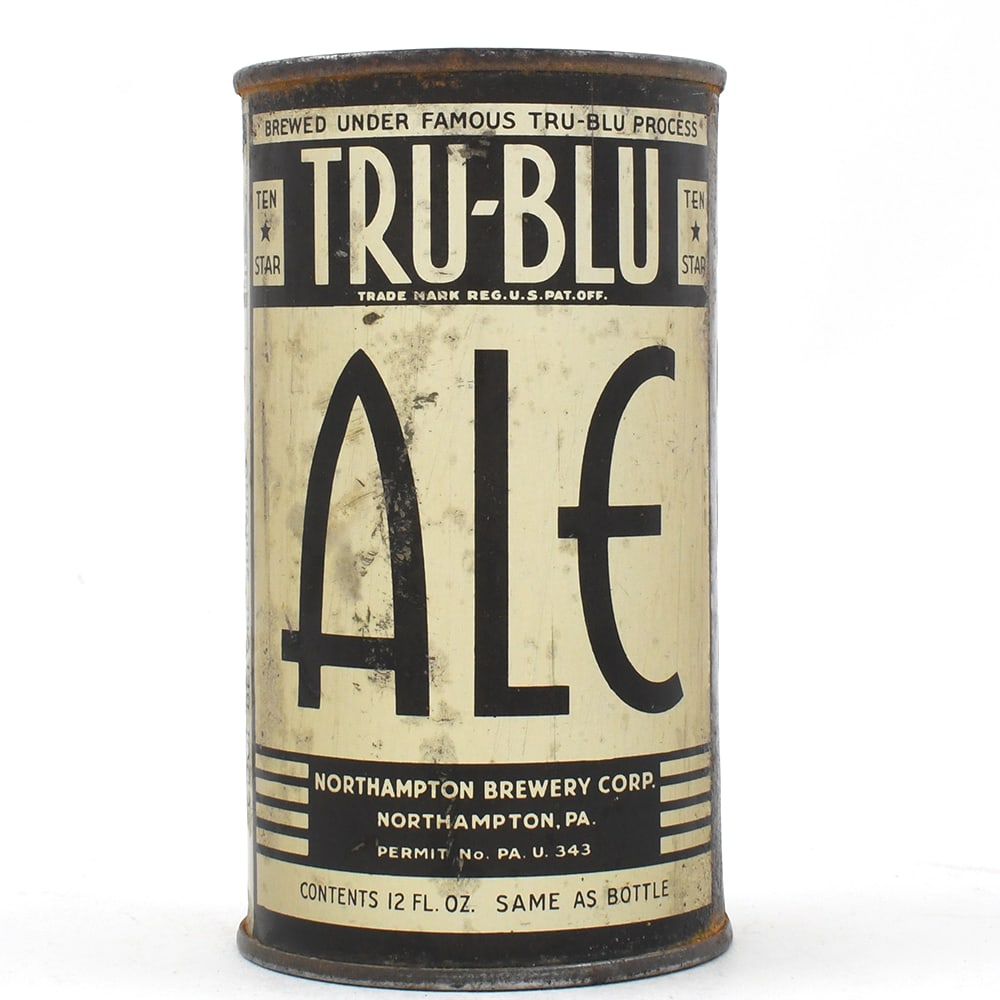 Tru Blu Ale Instructional Flat Top ENAMEL FIRST ISSUE 140-9 OI 802 SCARCE (1 of 6)