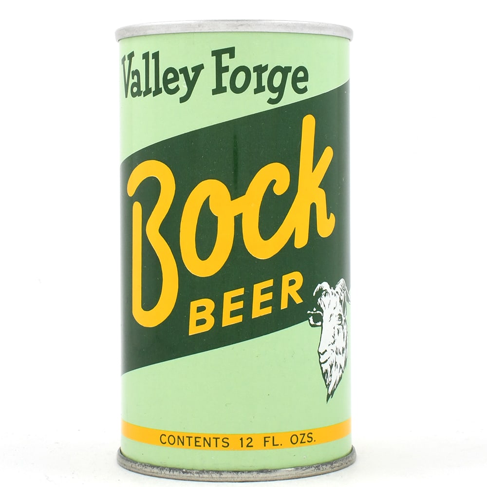 Valley Forge Bock Beer ZIP Top PA TAX LID 132-31 SUPERB (1 of 6)
