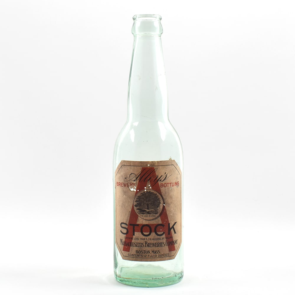 Alleys STOCK Prohibition Era Bottle SCARCE (1 of 6)