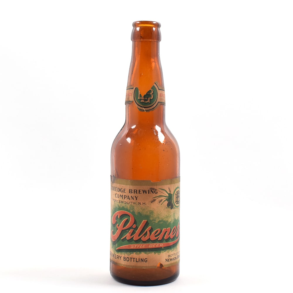 Eldredge Pilsener Style Beer Pre-Prohibition Bottle SCARCE: Brewer/Business Name: Eldredge Brewing Co., Portsmouth, New Hampshire Manufacturer/Plant: Unknown Date of manufacture:
