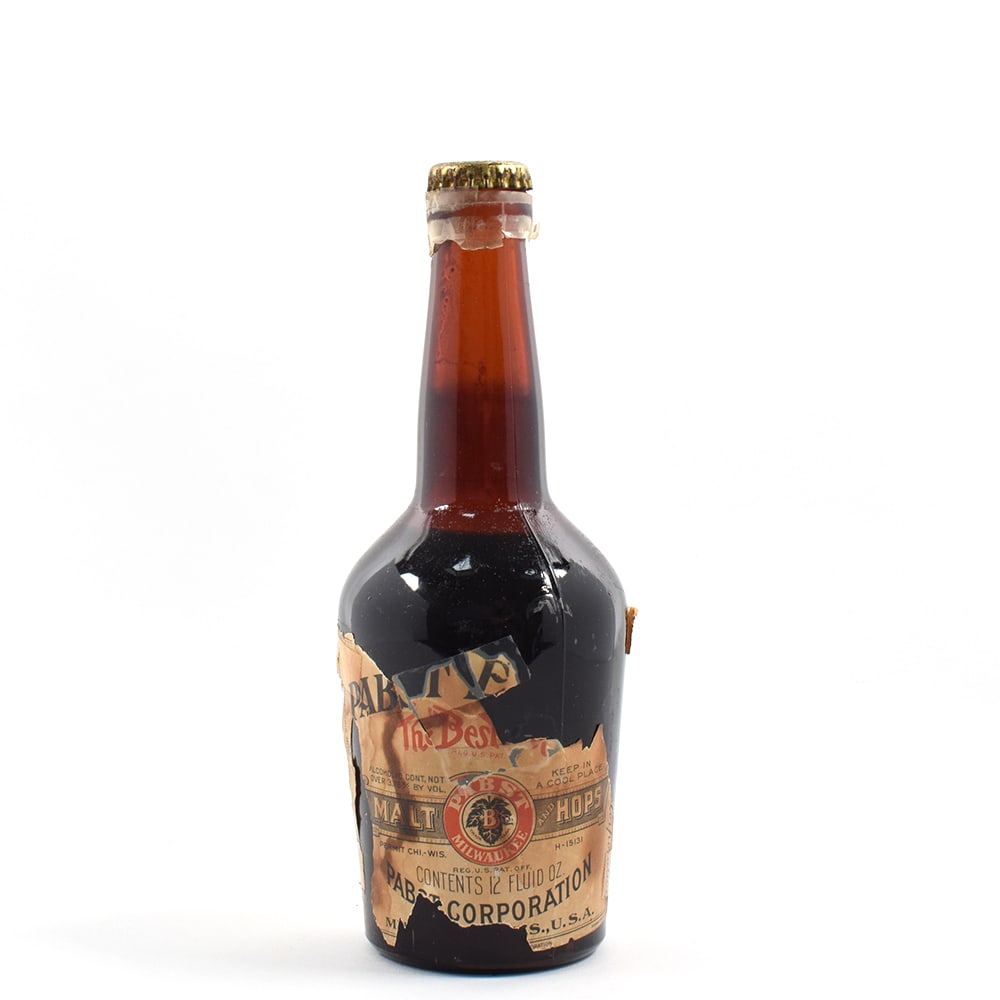 Pabst Malt Extract Pre-Prohibition Bottle STILL FULL: Brewer/Business Name: Pabst Corp., Milwaukee, Wisconsin Manufacturer/Plant: Unknown Date of manufacture: