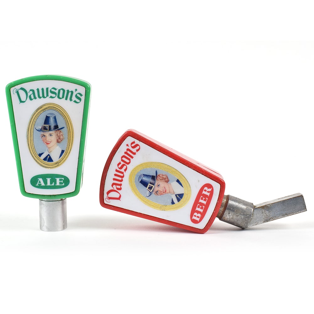 Dawsons Ale Beer DEBBIE DAWSON Tap Handles SCARCE (1 of 6)