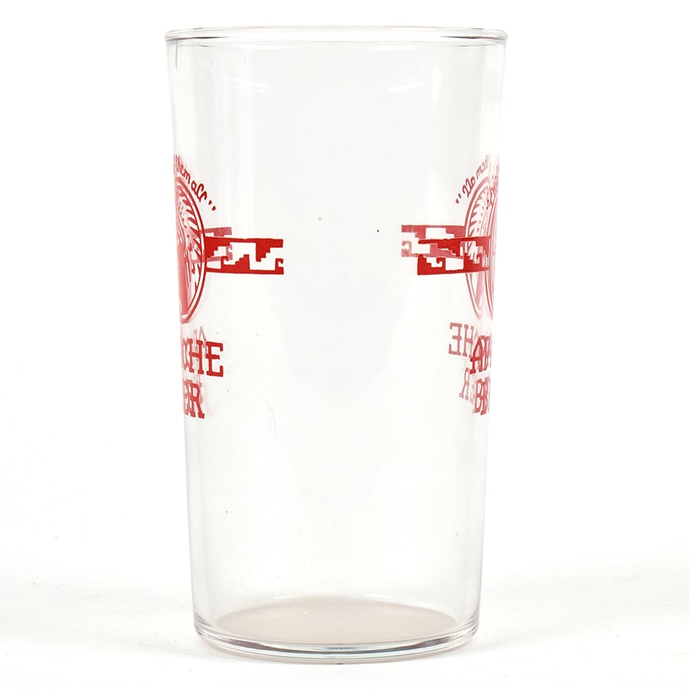 Apache Beer 1930s ACL Glass MINTY - 5