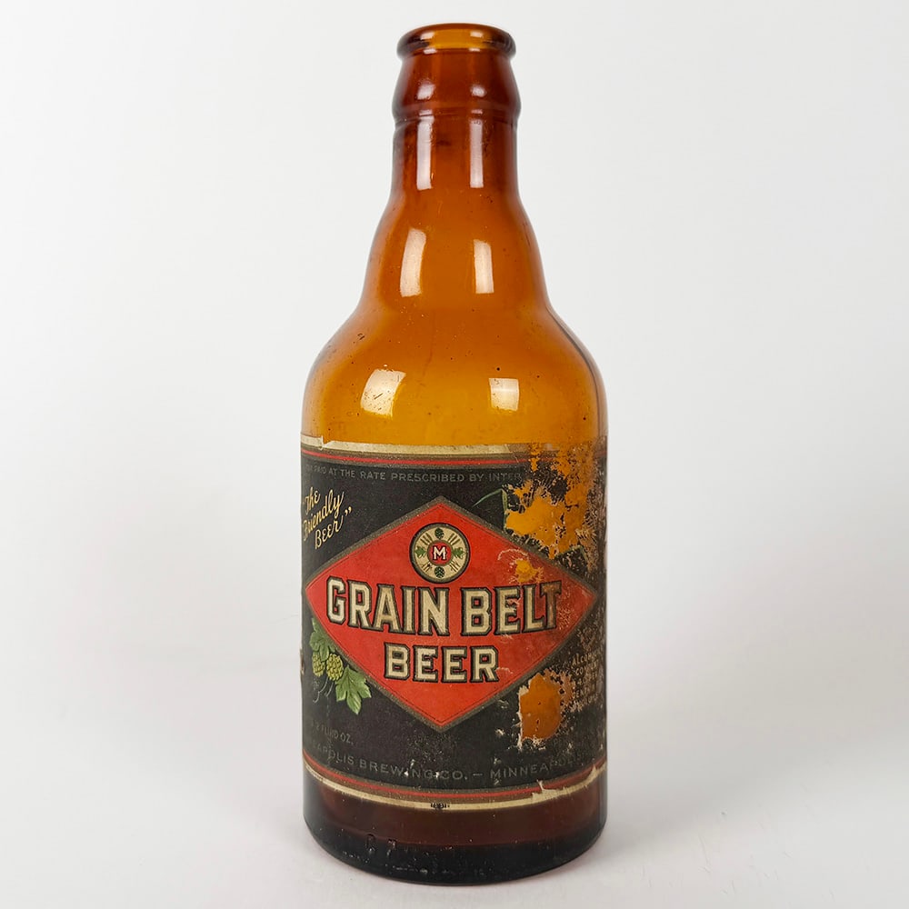 Grain Belt Beer Steinie Bottle MINNEAPOLIS MN (1 of 3)