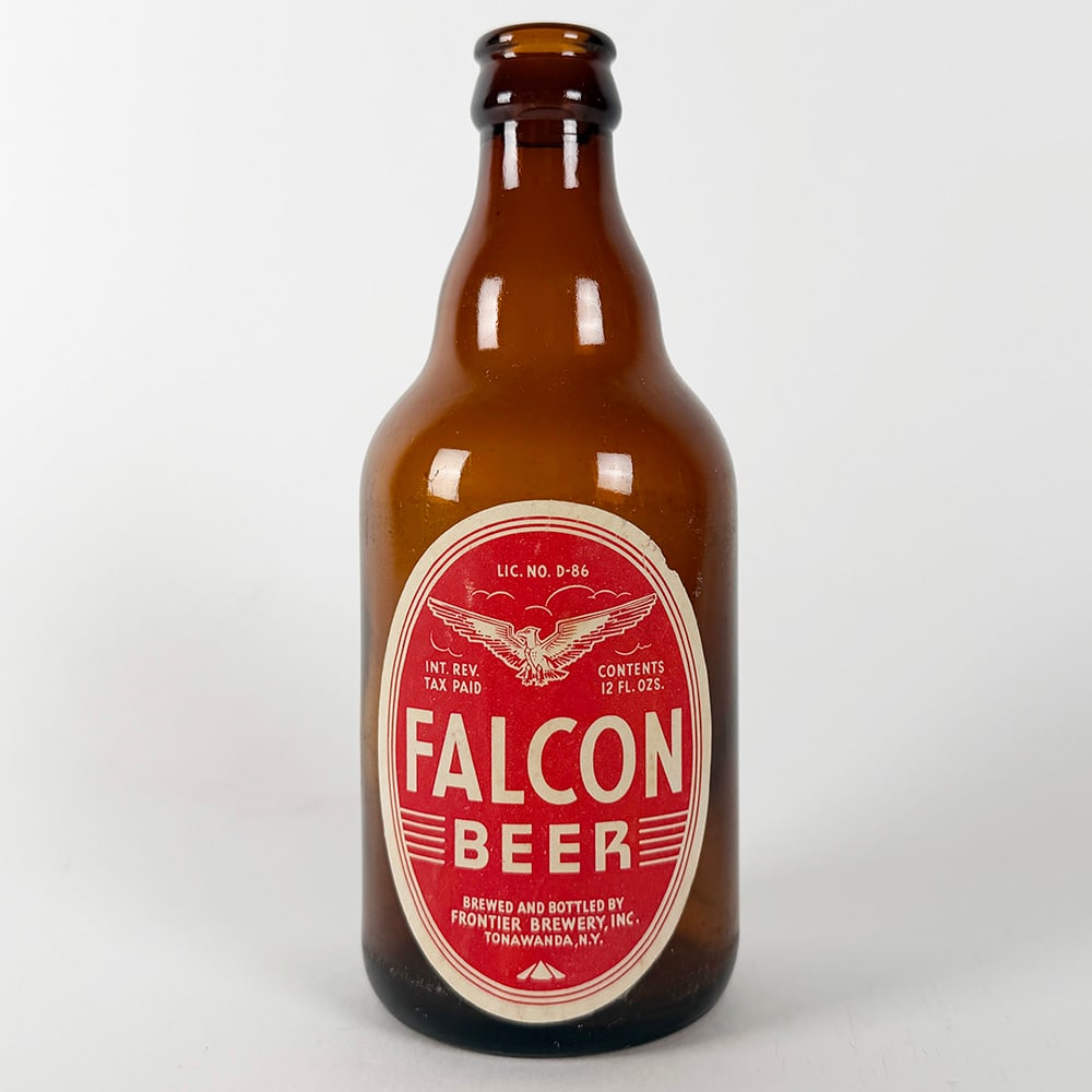 Falcon Beer Steinie Bottle Frontier Brewery Tonawanda NY (1 of 3)