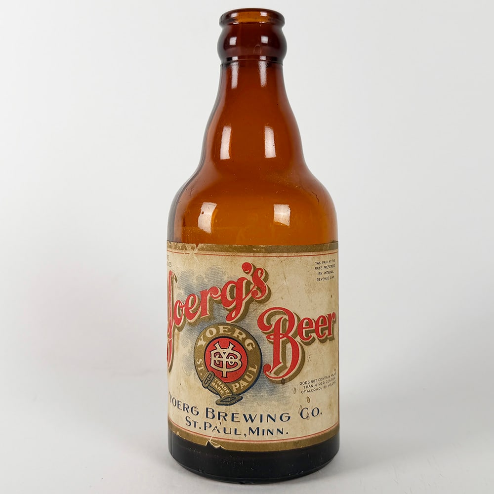 Yoerg's Beer Steinie Bottle St. Paul MN (1 of 3)