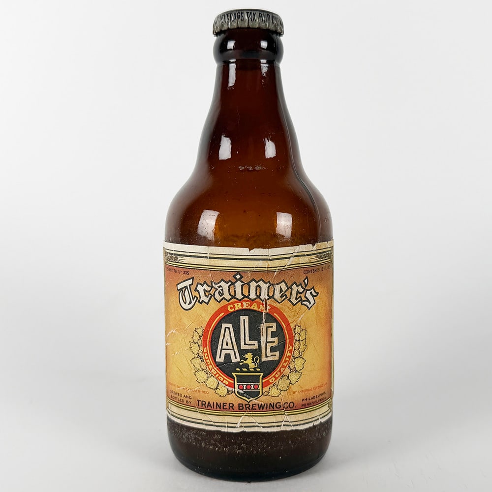Trainer's Cream Ale Steinie Bottle - Philadelphia PA (1 of 4)