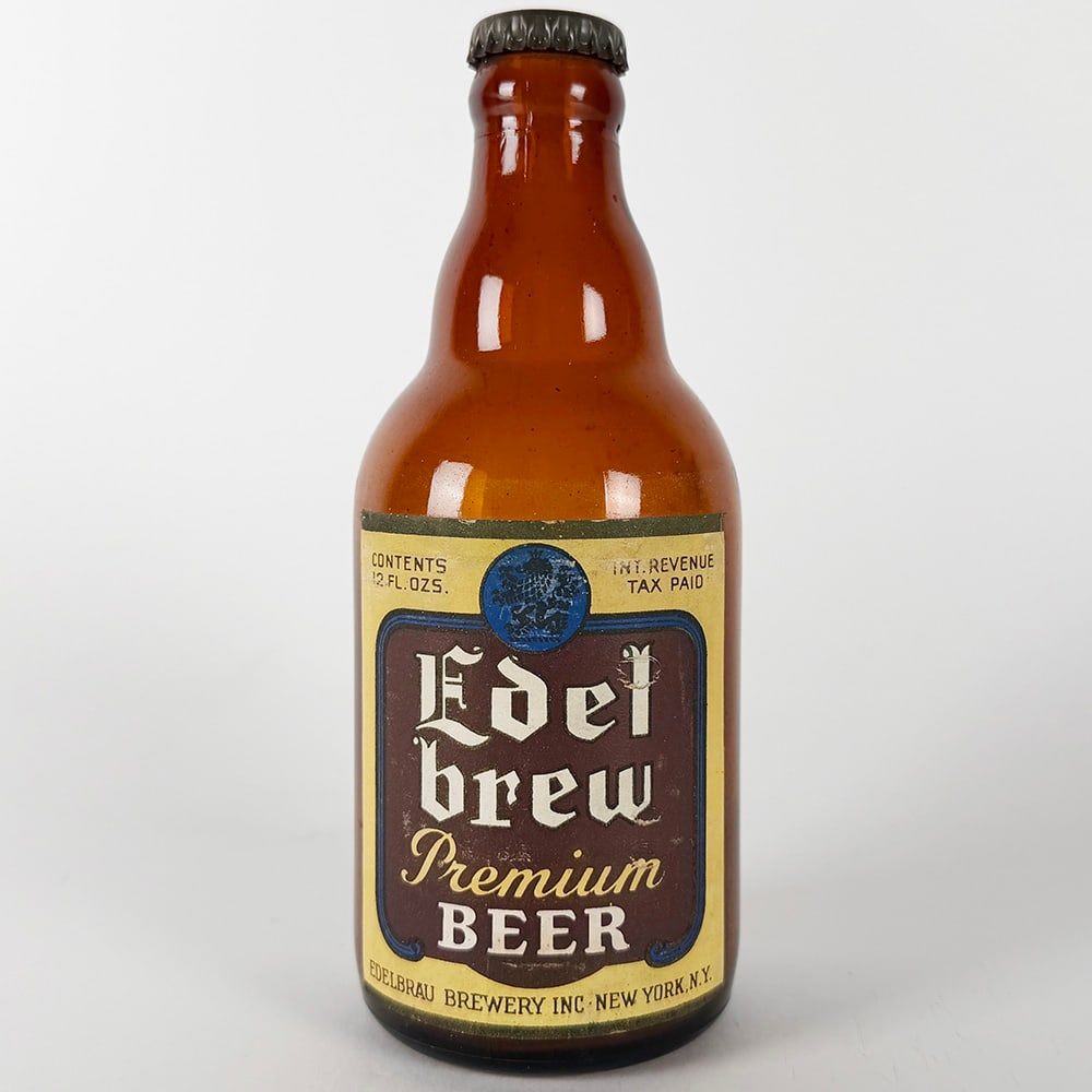 Edelbrew Premium Beer Steinie Bottle New York (1 of 4)