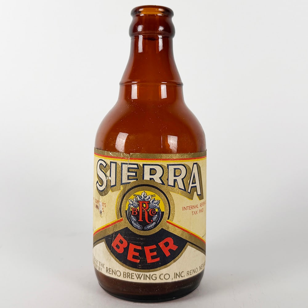 Sierra Beer Steinie Bottle - Reno Brewing NV (1 of 3)