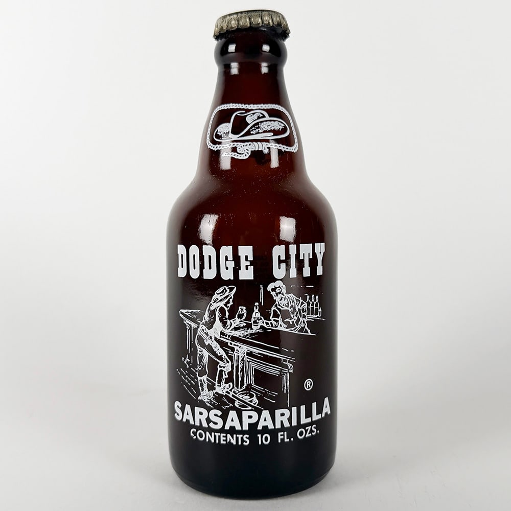 Dodge City Sarsaparilla ACL Bottle Lorain OH (1 of 4)